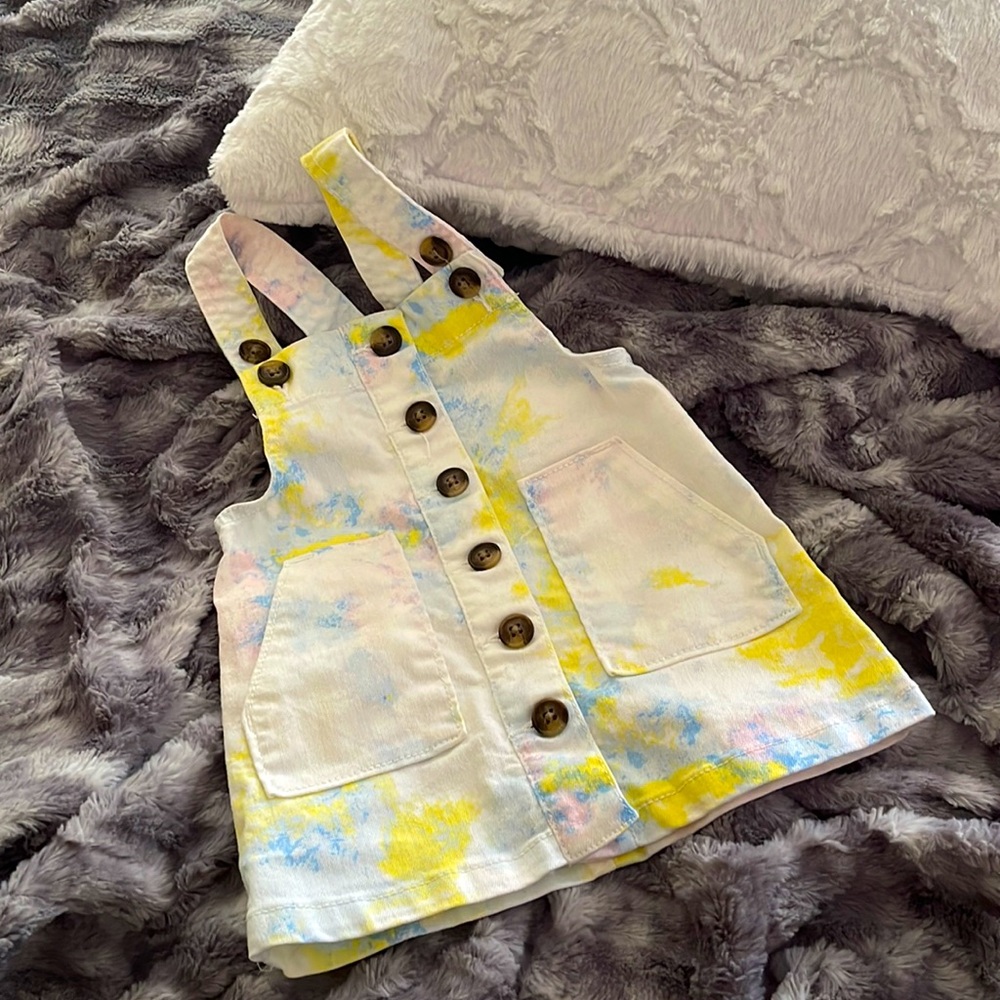 Tie dye Jean dress